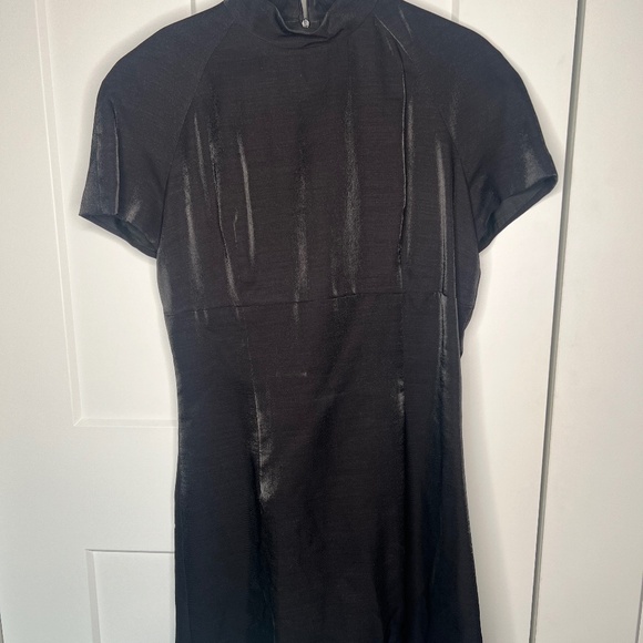 Jerome L'Huillier Dresses & Skirts - Jerome L'Huillier Mock Neck Wool Blend Vintage Dress Women's size 40 EU 8 US